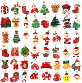 36PCS Mini Resin Halloween Ornaments - Tiny Hanging Decorations For Tree, Miniatures Figurines Charms With String, Resin Pendants For Party Decor (Option: 36pcs)