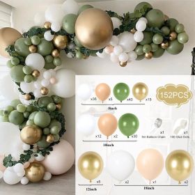 Balloon Garland Arch Kit Wedding Birthday Balloons Decoration Party Balloons For Baby Shower Decor Ballon Baloon Accessories (Color: 1)