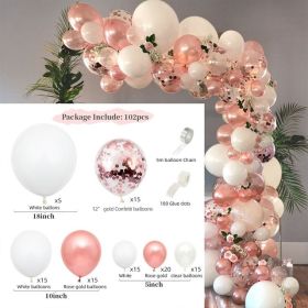 Balloon Garland Arch Kit Wedding Birthday Balloons Decoration Party Balloons For Baby Shower Decor Ballon Baloon Accessories (Color: 20)