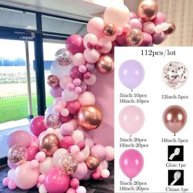 Balloon Garland Arch Kit Wedding Birthday Balloons Decoration Party Balloons For Baby Shower Decor Ballon Baloon Accessories (Color: 29)